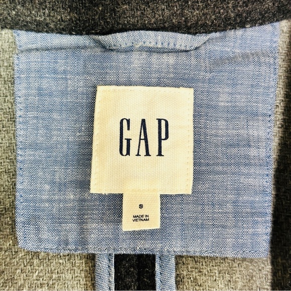 GAP Italian Wool Topcoat Overcoat - Picture 9 of 11